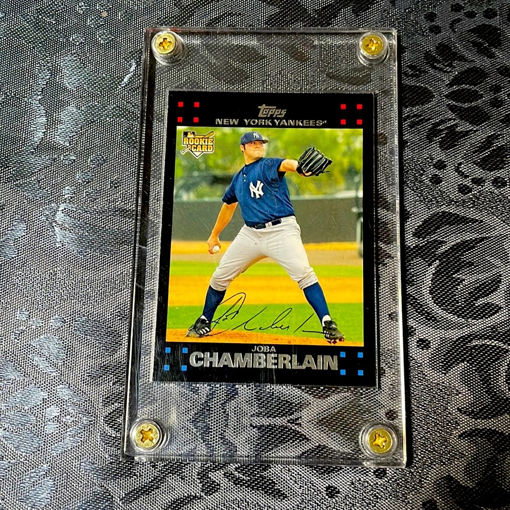 NY Yankees Joba Chamberlain Rookie Card